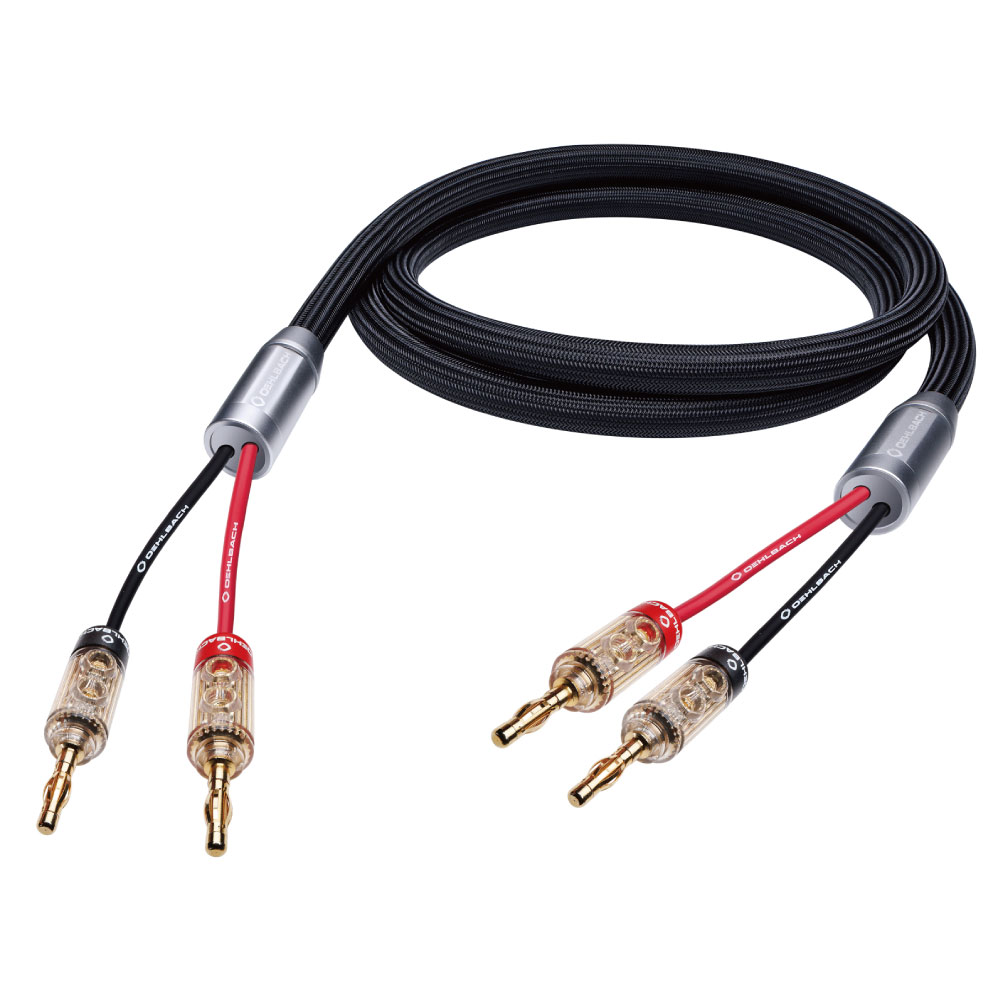 High End Speaker Cable Set with Banana Plug