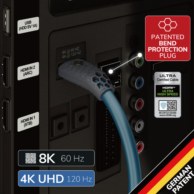 8K-Ultra High-Speed HDMI® Cable